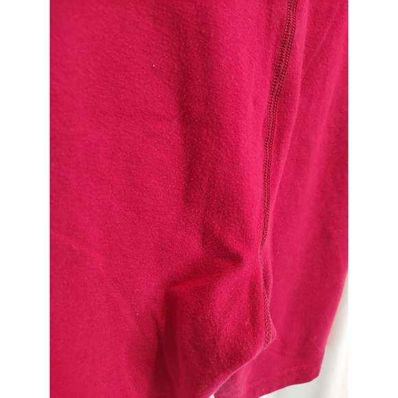 Vintage Champion High Waisted Embroidered Logo Red Bike Shorts Size M 10-12 - Picture 3 of 7